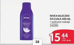Selgros NIVEA MLECZKO DO CIAŁA oferta