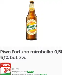 Dino Piwo Fortuna mirabelka 0,5l 5,1% but. zw oferta
