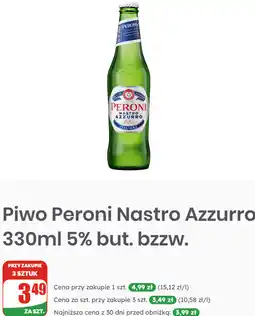 Dino Piwo Peroni Nastro Azzurro 330ml 5% but. bzzw oferta