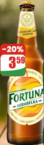 Dino Fortuna Mirabelka Piwo jasne o smaku mirabelki oferta