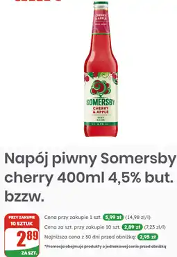 Dino Napój piwny Somersby cherry 400ml 4,5% but. bzzw oferta