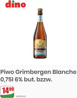 Dino Piwo Grimbergen Blanche 0,75l 6% but. bzzw oferta