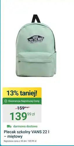 ERLI Plecak Vans oferta