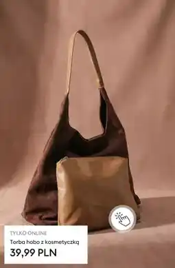 Sinsay Torba hobo z kosmetyczką oferta