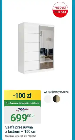 ERLI Szafa przesuwna Polski oferta