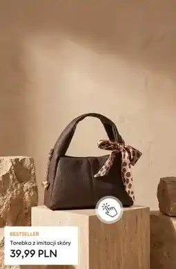 Sinsay Torebka z imitacji skóry oferta