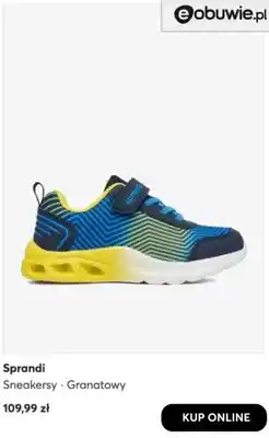 eobuwie Sneakersy Sprandi granatowy oferta