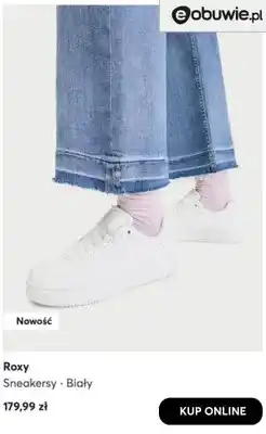eobuwie Sneakersy Roxy białe oferta