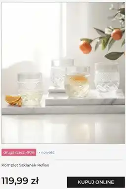 Home&You Komplet szklanek Reflex home & you oferta