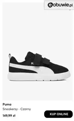 eobuwie Sneakersy Puma czarne oferta