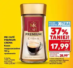 Kaufland Kawa rozpuszczalna MK Café Premium Crema oferta