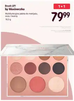 Rossmann Multifunkcyjna paleta do makijażu oczu i twarzy Brush UP! by Maxineczka oferta
