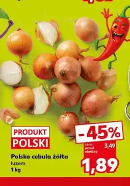 Kaufland Cebula żółta polska oferta