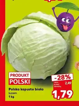 Kaufland Kapusta biała polska oferta