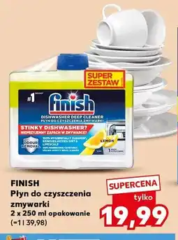 Kaufland Płyn do czyszczenia zmywarki Finish 2-pak oferta