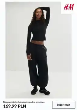 H&M Nieprzemakalne baloniaste spodnie sportowe H & M oferta