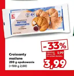 Kaufland Croissanty maślane K-Classic oferta