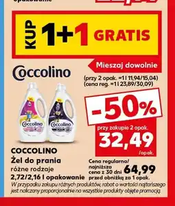 Kaufland Żel do prania Coccolino oferta
