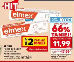 Kaufland Pasta do zębów Elmex Przeciw próchnicy Whitening oferta