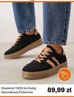 Born2be Sneakersy VICES na grubej kauczukowej podeszwie oferta