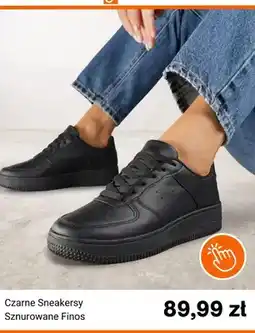 Born2be Czarne sneakersy sznurowane Finos oferta