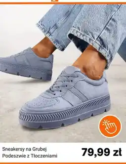 Born2be Sneakersy na grubej podeszwie z tłoczeniami born2be oferta