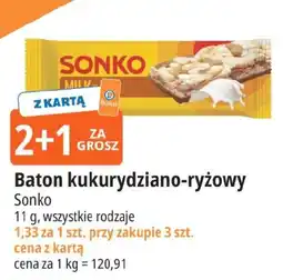 E.Leclerc Baton kukurydziano-ryżowy Sonko oferta