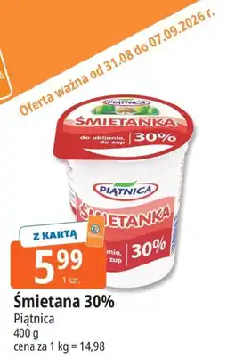 E.Leclerc Śmietana 30% Piątnica oferta