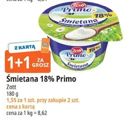 E.Leclerc Śmietana 18% Primo oferta
