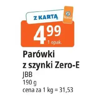 E.Leclerc Parówki z szynki Zero-E oferta