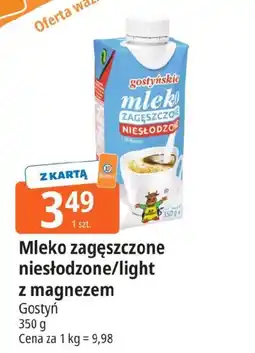 E.Leclerc Mleko zagęszczone niestłodzone/light z magnezem oferta