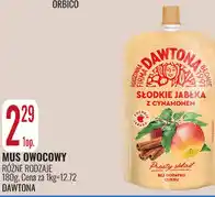 E.Leclerc Mus Owocowy Dawtona Słodkie Jabłka z cynamonem oferta