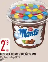 E.Leclerc Deserek Monte z drażetkami Zott oferta
