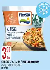 E.Leclerc Kluski z sosem śmietankowym Frosta oferta