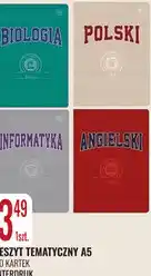 E.Leclerc Zeszyt tematyczny A5 Interdruk oferta