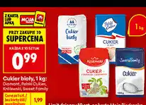Biedronka Cukier biały (Diamant, Polski Cukier, Królewski, Sweet Family) oferta