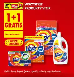 Biedronka Wszystkie produkty Vizir oferta