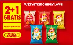 Biedronka Wszystkie chipsy Lay's oferta