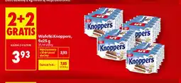 Biedronka Wafelki Knoppers 5-pak oferta