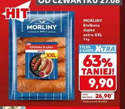 Kaufland Kiełbasa śląska extra Morliny XXL oferta