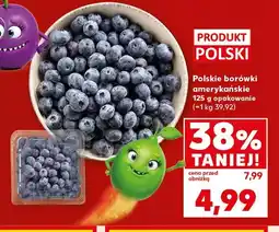 Kaufland Borówki amerykańskie polskie oferta