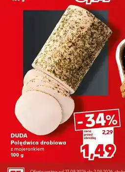 Kaufland Polędwica drobiowa z majerankiem Duda oferta