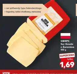 Kaufland Ser gouda z Żuromina bez laktozy Sierpc oferta