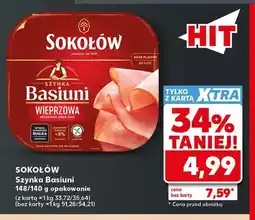 Kaufland Szynka Basiuni Sokołów oferta