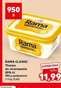 Kaufland Tłuszcz do smarowania 59% Rama Classic oferta