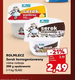 Kaufland Serek homogenizowany waniliowy Rolmlecz oferta