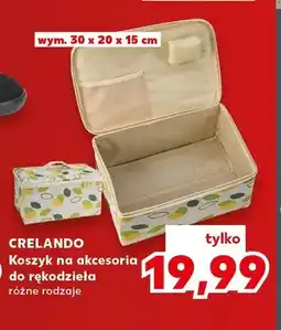 Kaufland Koszyk na akcesoria do rękodzieła Crelando oferta