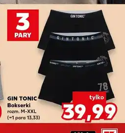 Kaufland Bokserki Gin Tonic 3-pak oferta