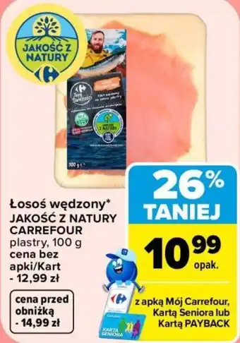 Łosoś wędzony JAKOŚĆ Z NATURY