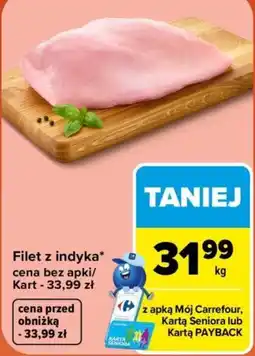 Carrefour Filet z indyka oferta